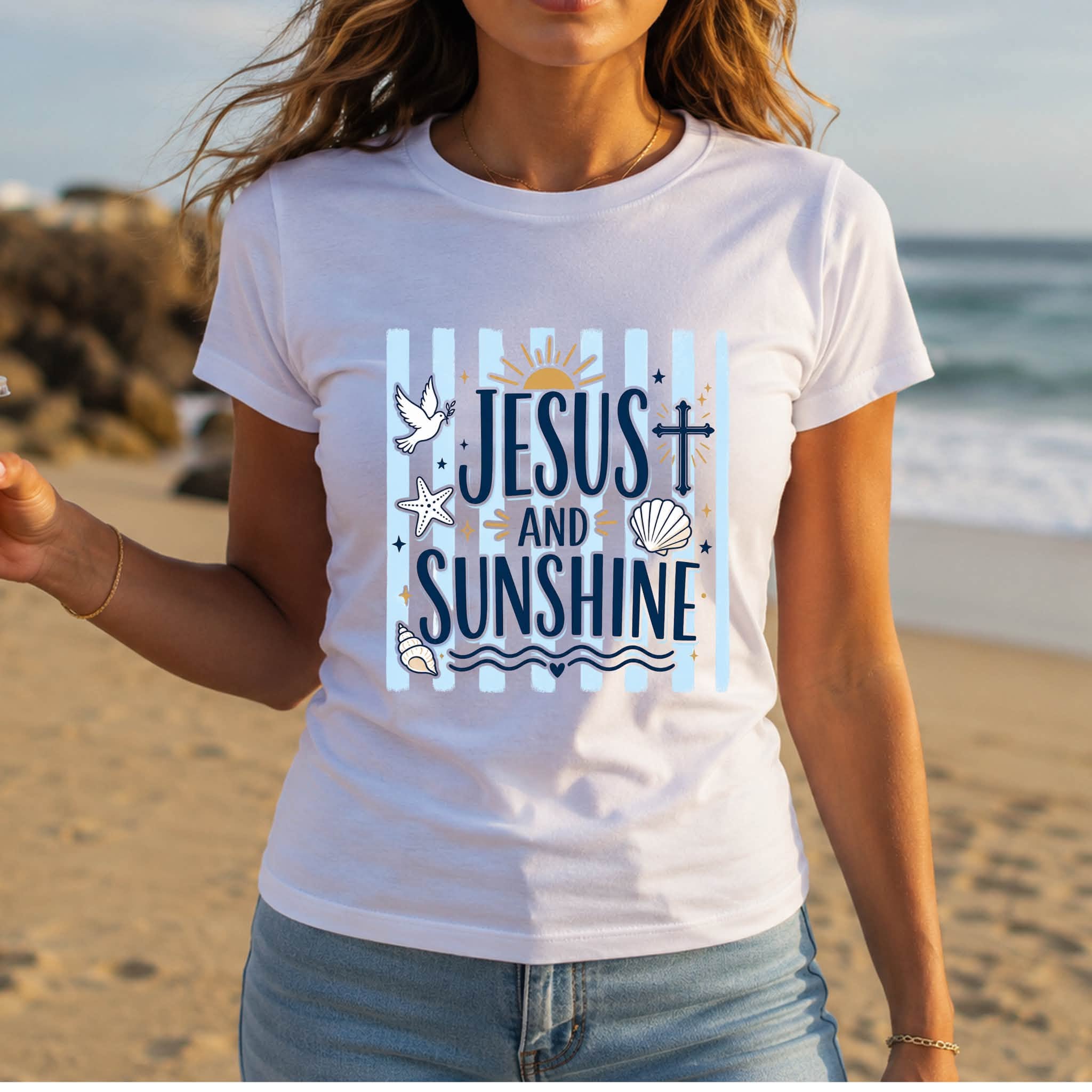 Jesus and Sunshine Graphic Tee