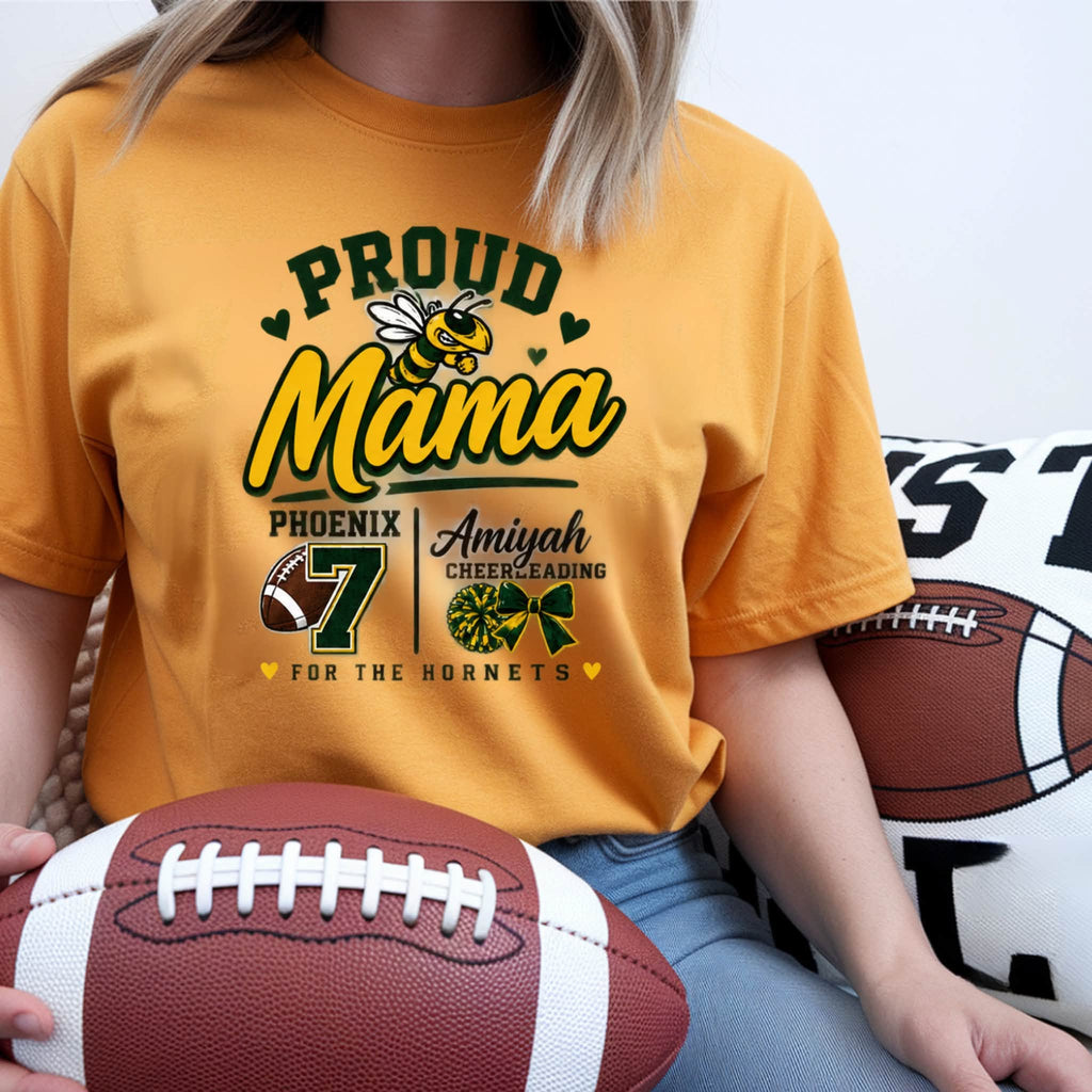 Proud Mama Hornets Custom T-Shirt