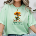 Have Faith and Waddle On - Duck Graphic Tee