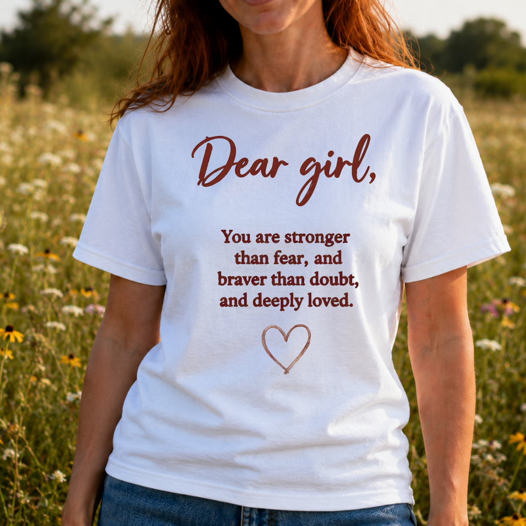 Dear girl motivational T-shirt