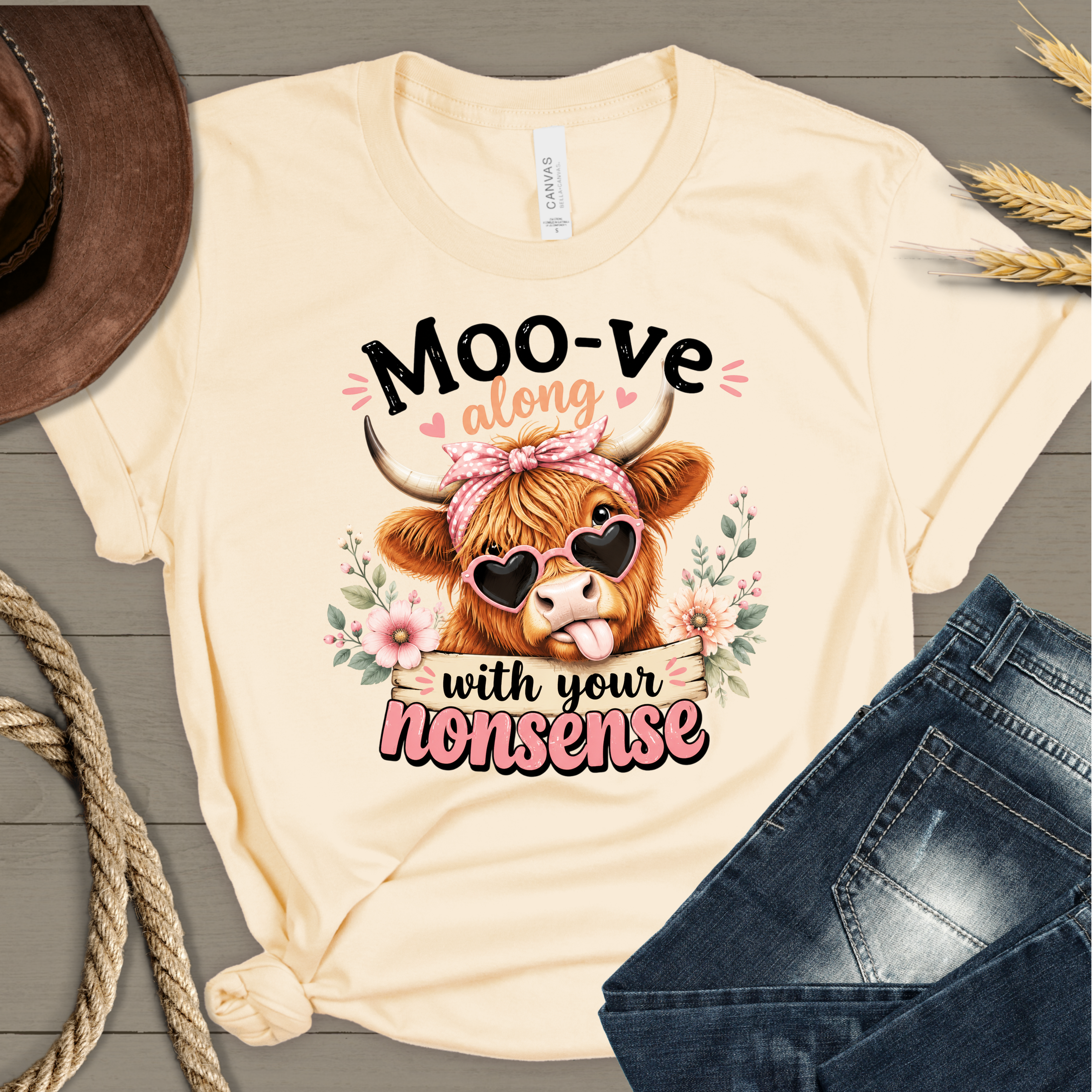 Moo-ve Along With Your Nonsense Tee