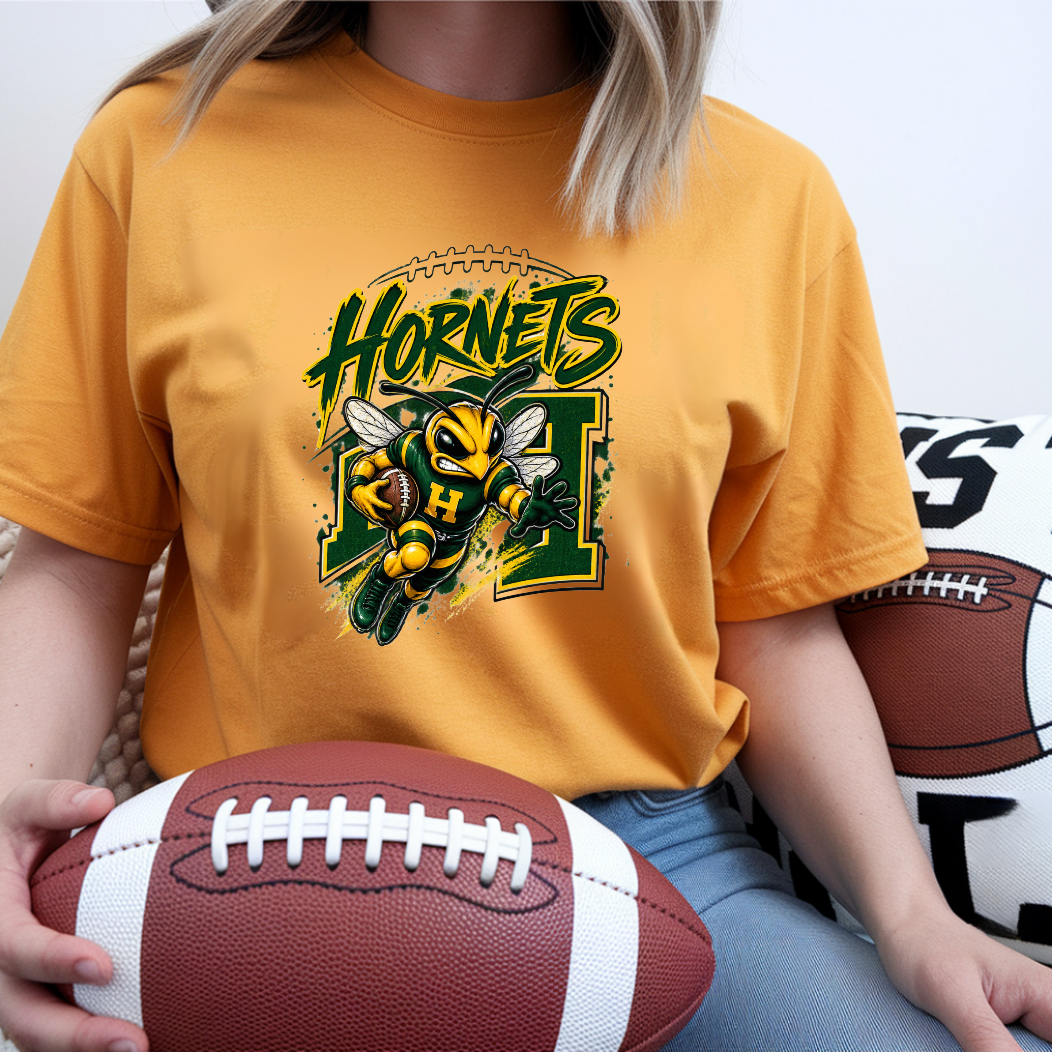 Hornets Football T-Shirt