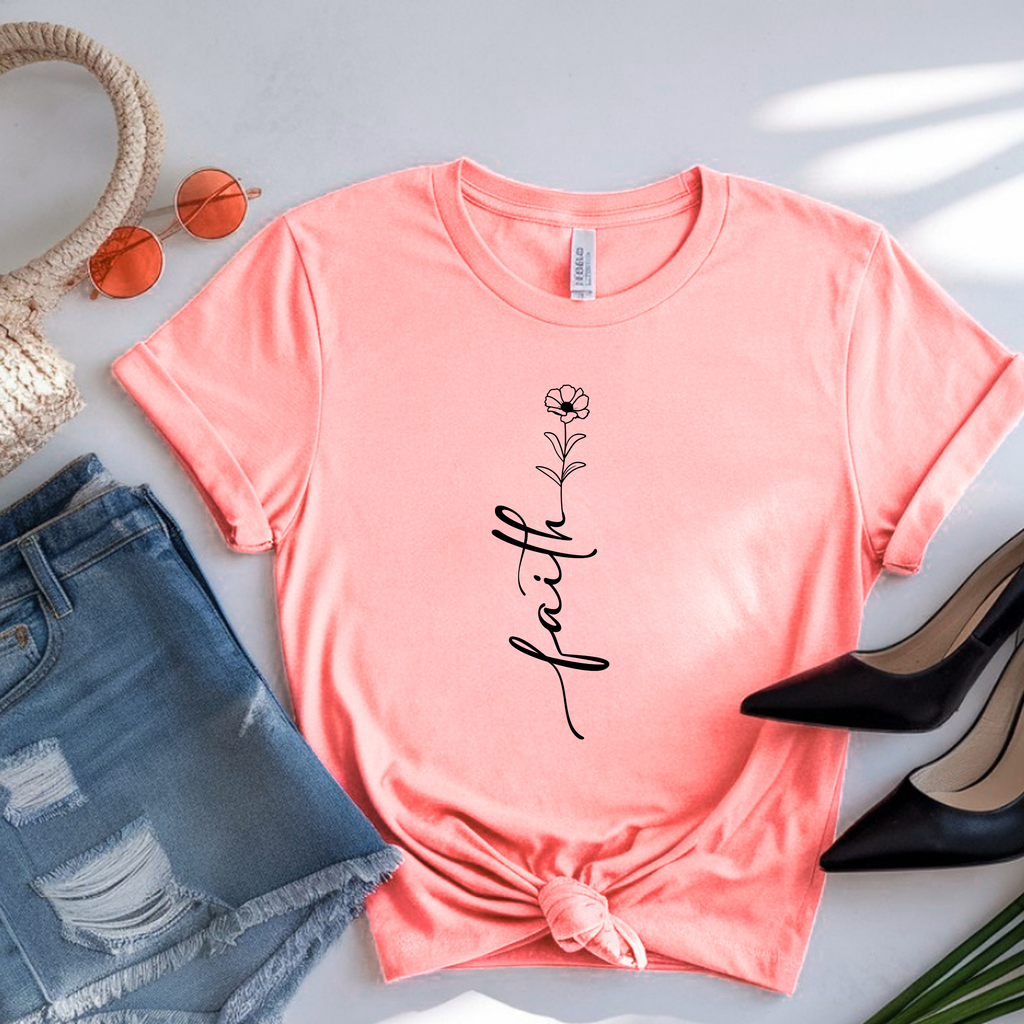 Faith Flower T-Shirt